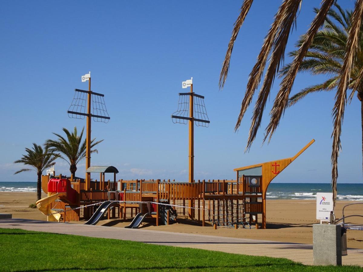 Playa de GandiaMar Del Est Gandia - Alquiler Solo A Familias公寓 外观 照片